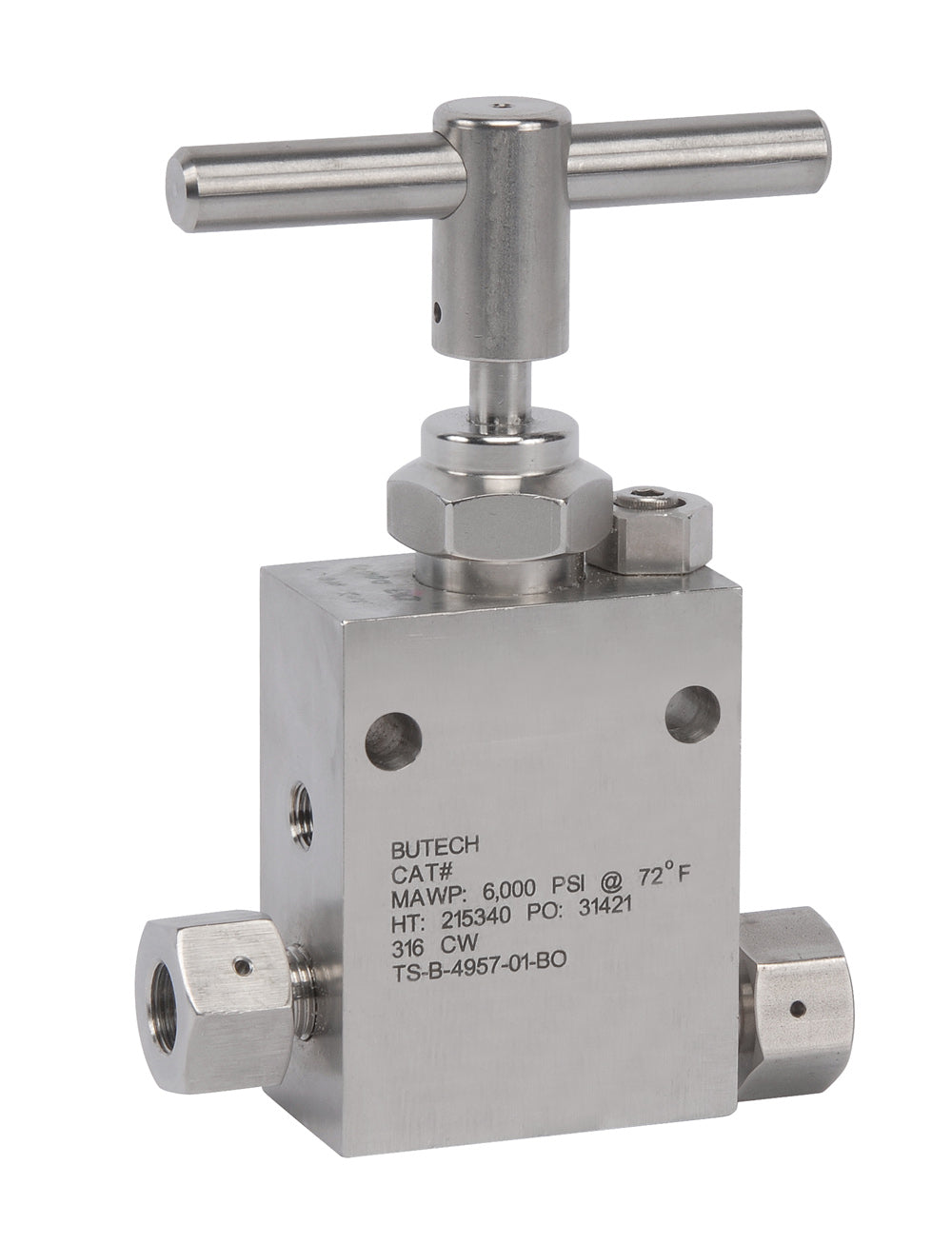 Needle Valve 1/4"MP 20UV41V